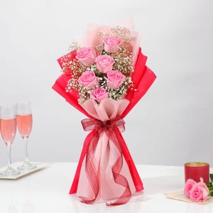 Clad In Pink Bunch